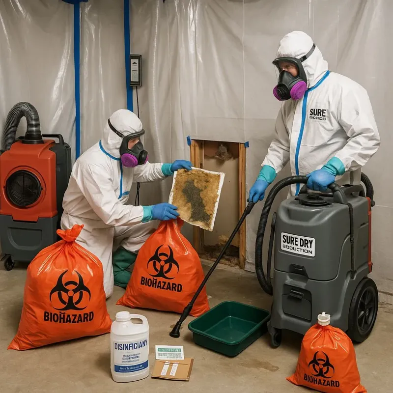 Contaminated Water Handling Protocols process in Ashland, CA