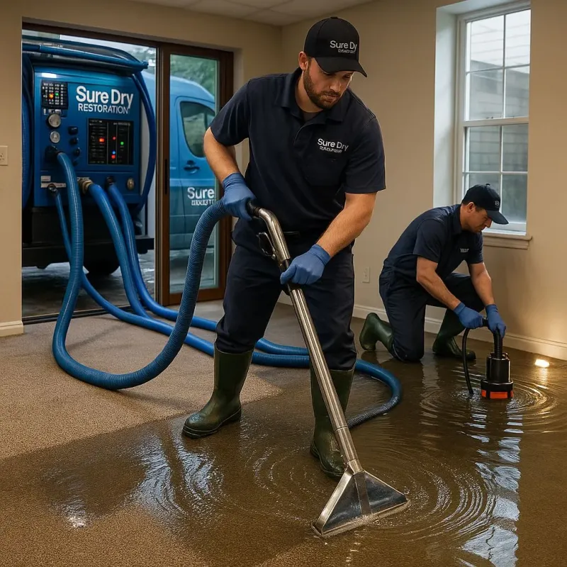 Water Extraction and Removal process in Ashland, CA